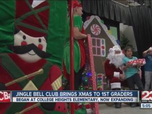 JINGLE BELL CLUB BRINGS CHRISTMAS TO 1ST GRADERS